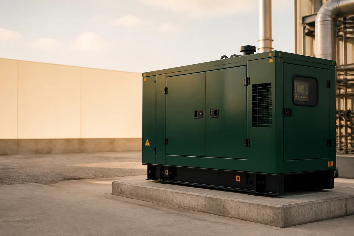 Planta eléctrica diésel cabinada de 15 kVA